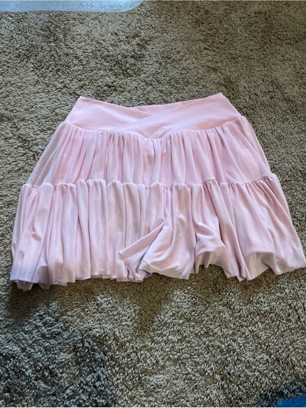 Blogilates by popflex large pink pirouette skort